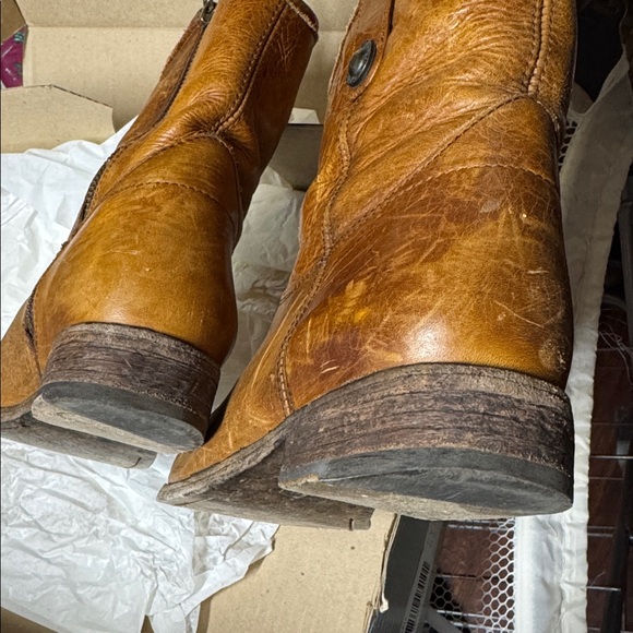 Frye Melissa Button Short Ankle Boots - Picture 6 of 6